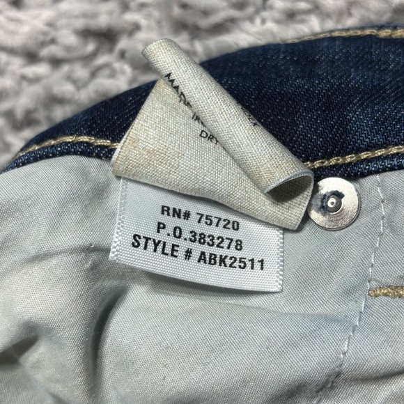 BKE Denim Jeans Womens 23 Skinny Distressed Holes Low Rise Big Stitch Concert - Picture 3 of 6